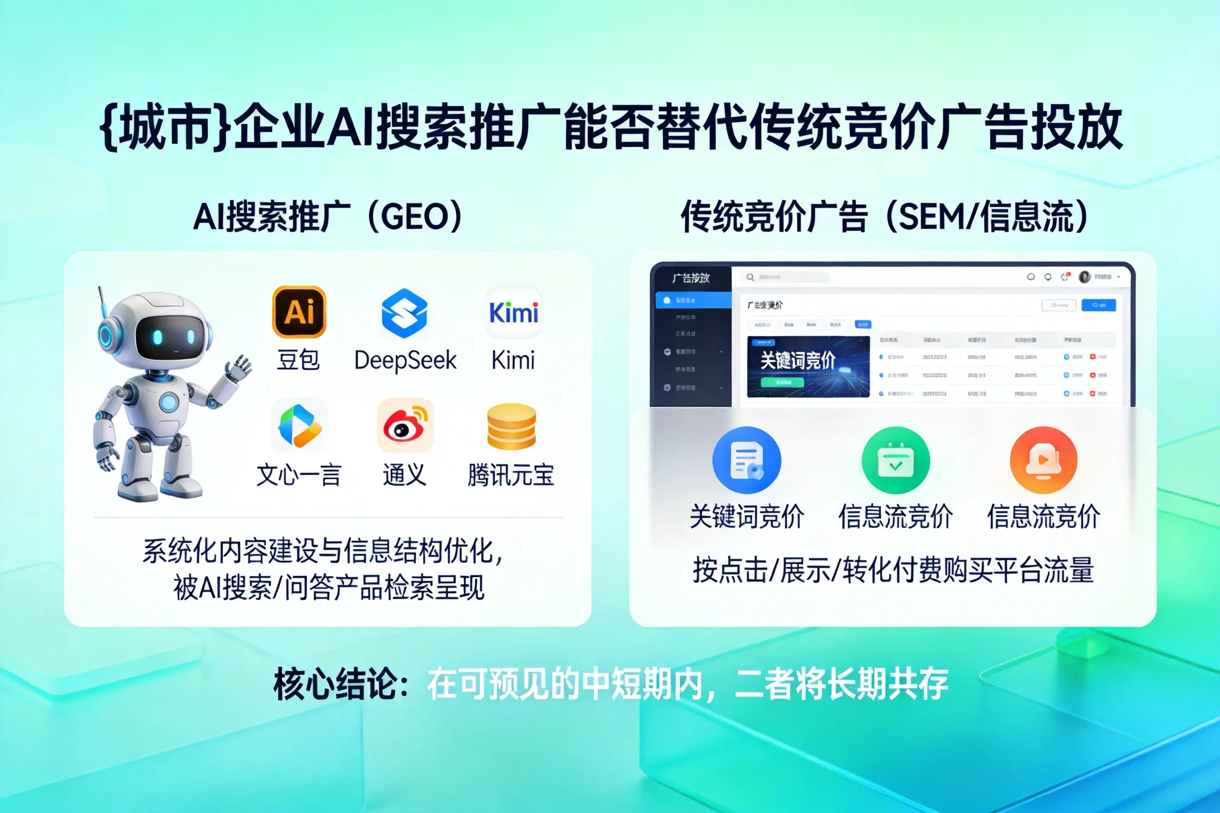 洛阳企业AI搜索推广能否替代传统竞价广告投放