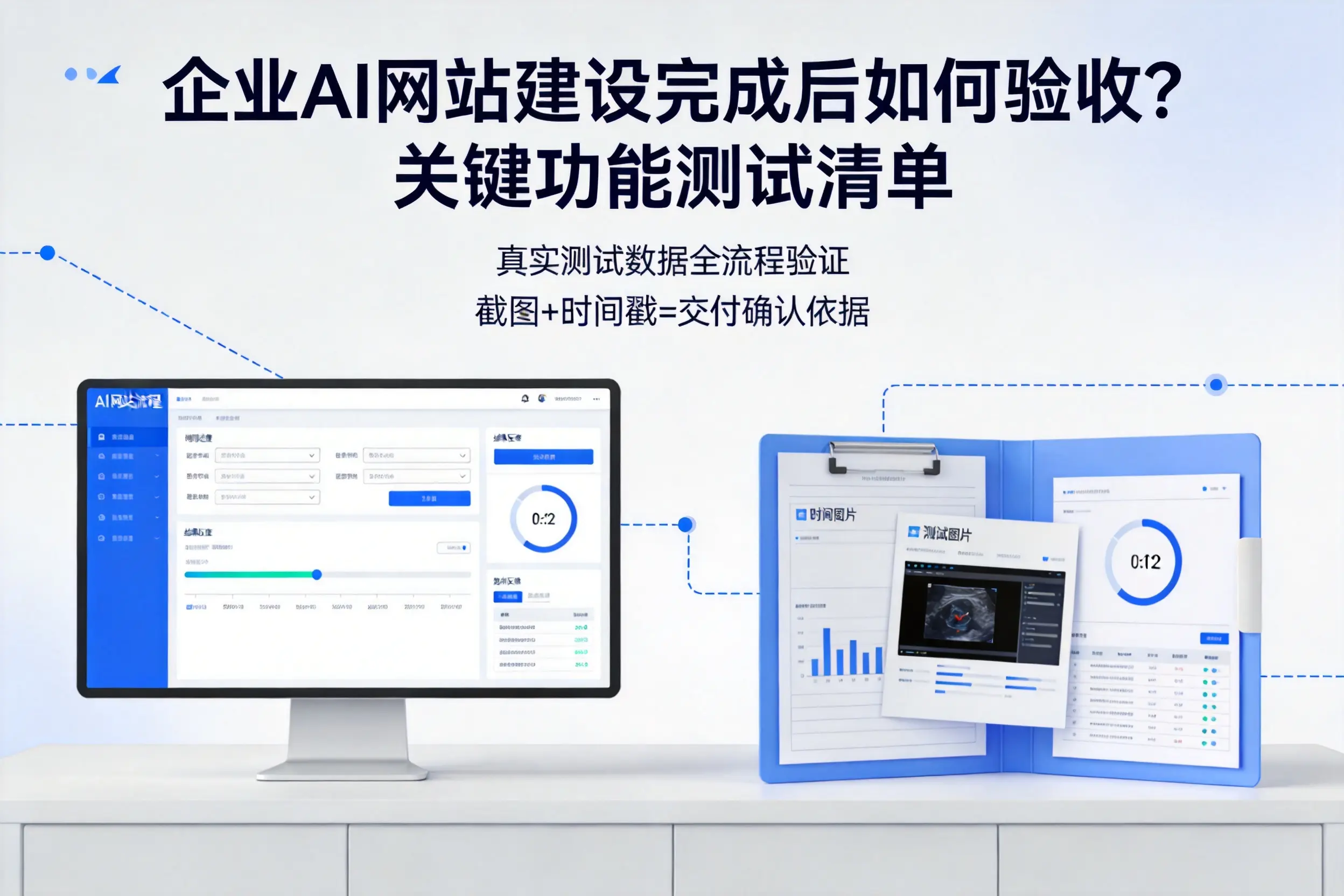 洛阳企业AI网站建设完成后如何验收？关键功能测试清单
