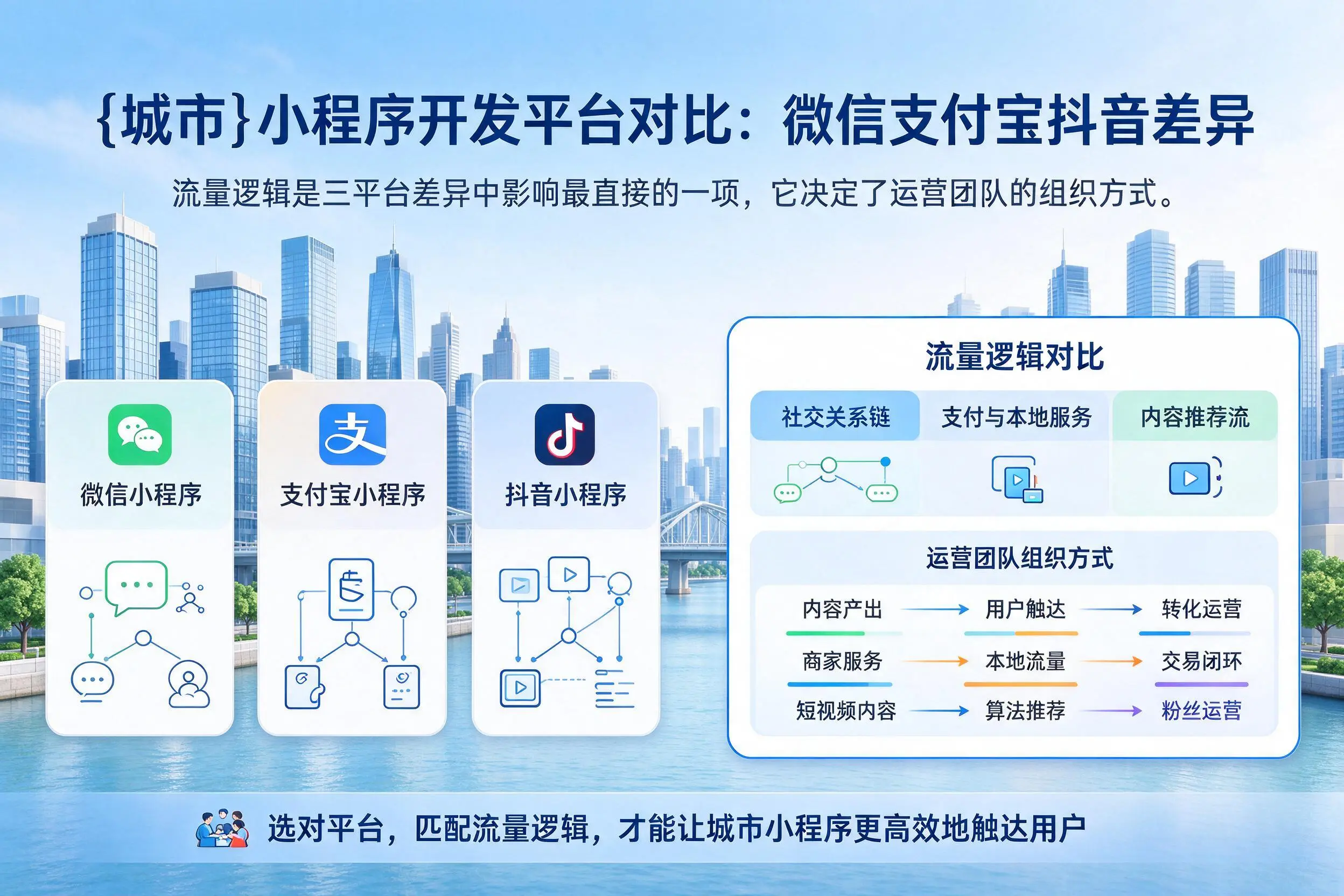 洛阳小程序开发平台对比:微信支付宝抖音差异