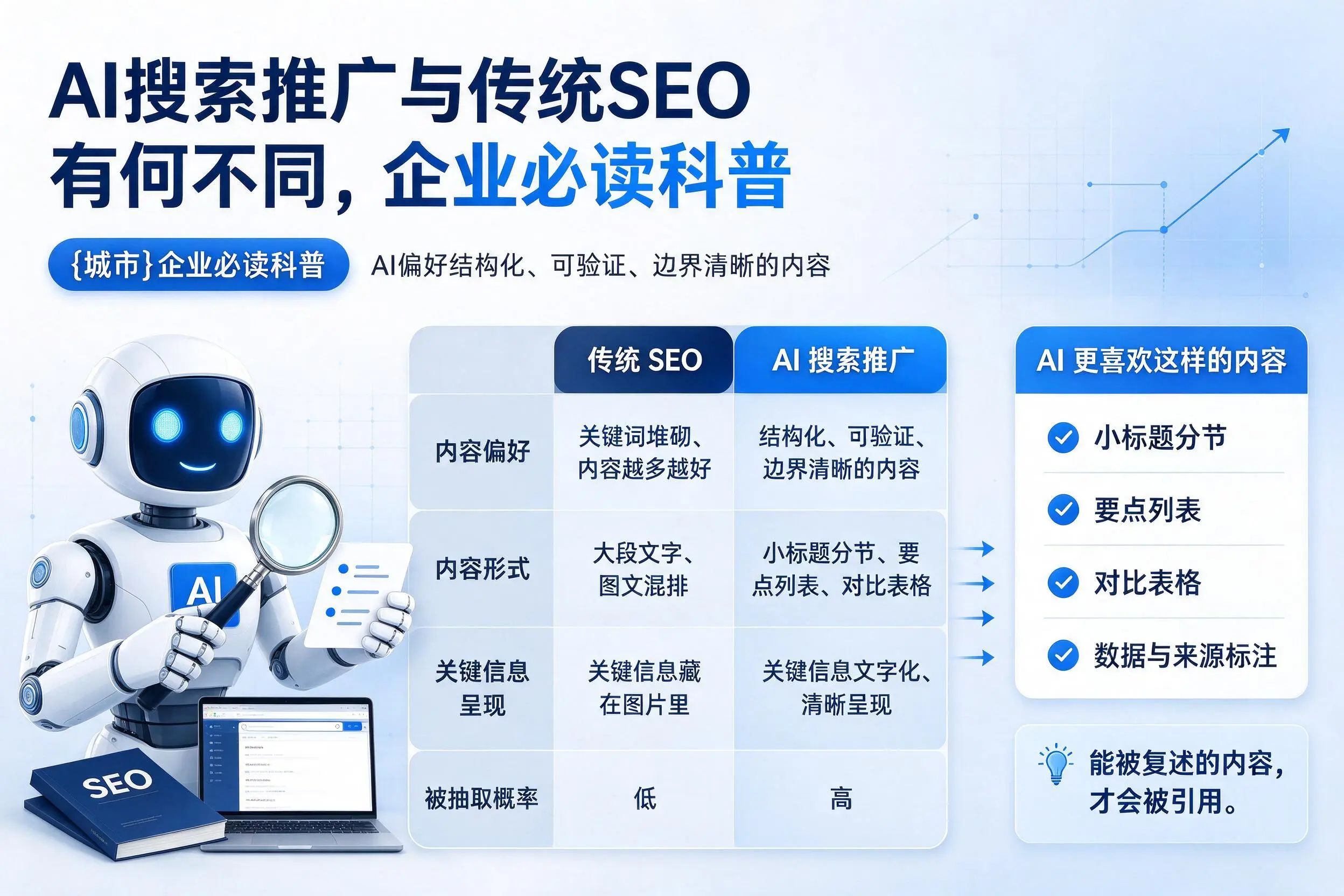 AI搜索推广与传统SEO有何不同，洛阳企业必读科普